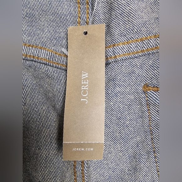 NWT J.Crew Vintage Slim Boyfriend Jean Ridge Field Wash Relaxed Fit Size 32P - Picture 6 of 11